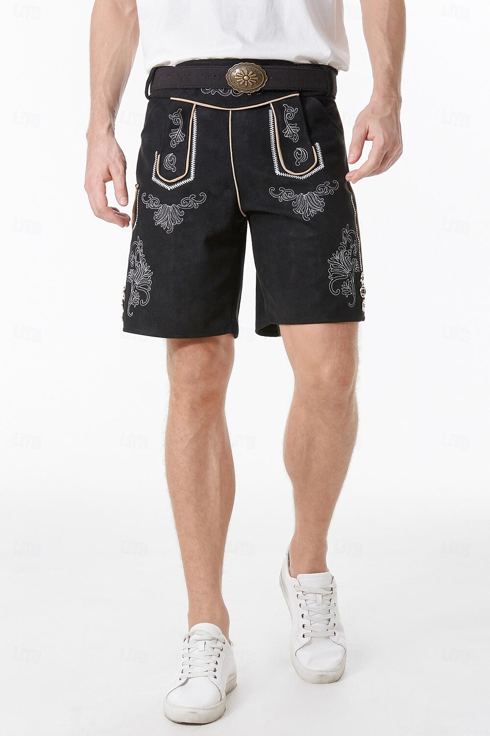 Carnaval Cerveja Oktoberfest Ocasiões Especiais Lederhosen Bávaro Alemão Munique prados Homens Pano de Estilo Tradicional de 2025 por $52.99 –P2