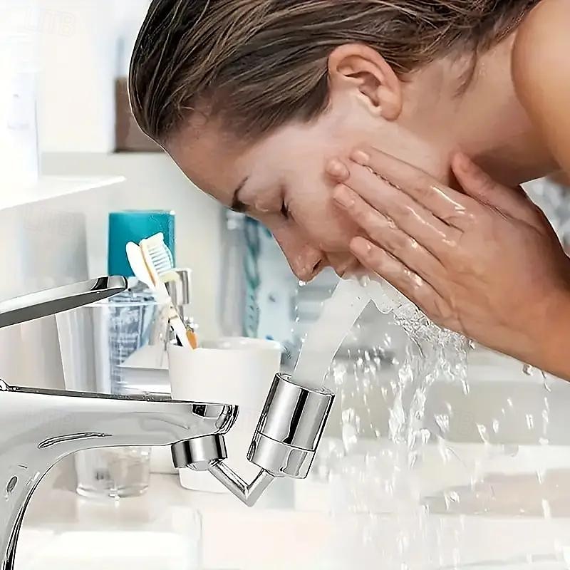 1pc attacco per spruzzatore per rubinetto accessori per aeratore del rubinetto girevole a 720 gradi testa regolabile per rubinetto lavello da cucina risparmio idrico ugello esteso per rubinetto da del 2025 a $17.99 –P1