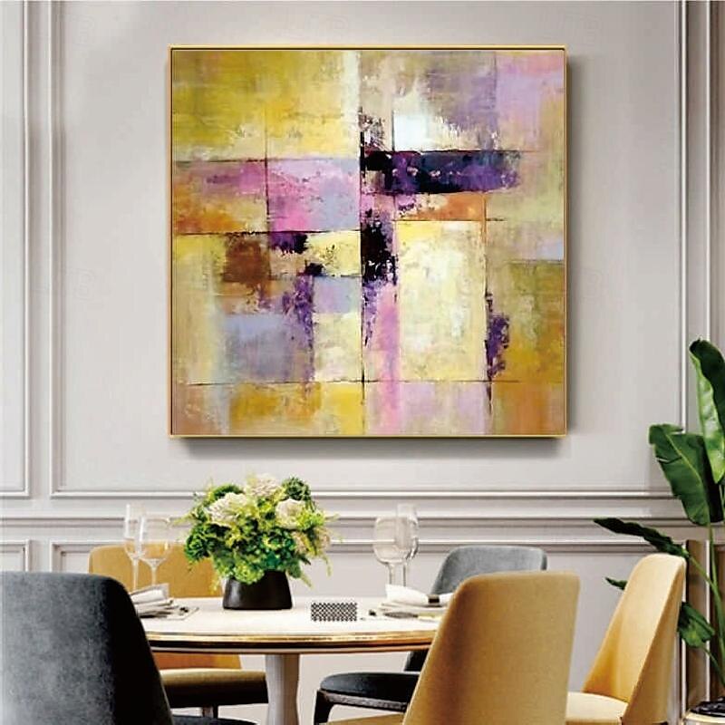 abstraktes goldenes Ölgemälde auf Leinwand, handgefertigt, modernes Ölgemälde, handgemalt, großes abstraktes Ölgemälde, Wandkunst, Gemälde für die Heimdekoration 2025 - $125.99 –P6
