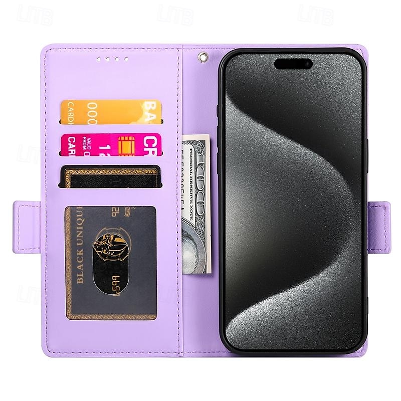 Etui na telefon do Samsung Galaxy A55 A35 A25 A15 5G A54 A34 A14 A73 A53 A33 A23 A13 A72 A52 A32 A22 A12 S25 Ultra tylna pokrywka z podstawka uchwytem magnetycznym slot na kartę retro TPU PU skóra 2025 - $18.99 –P3