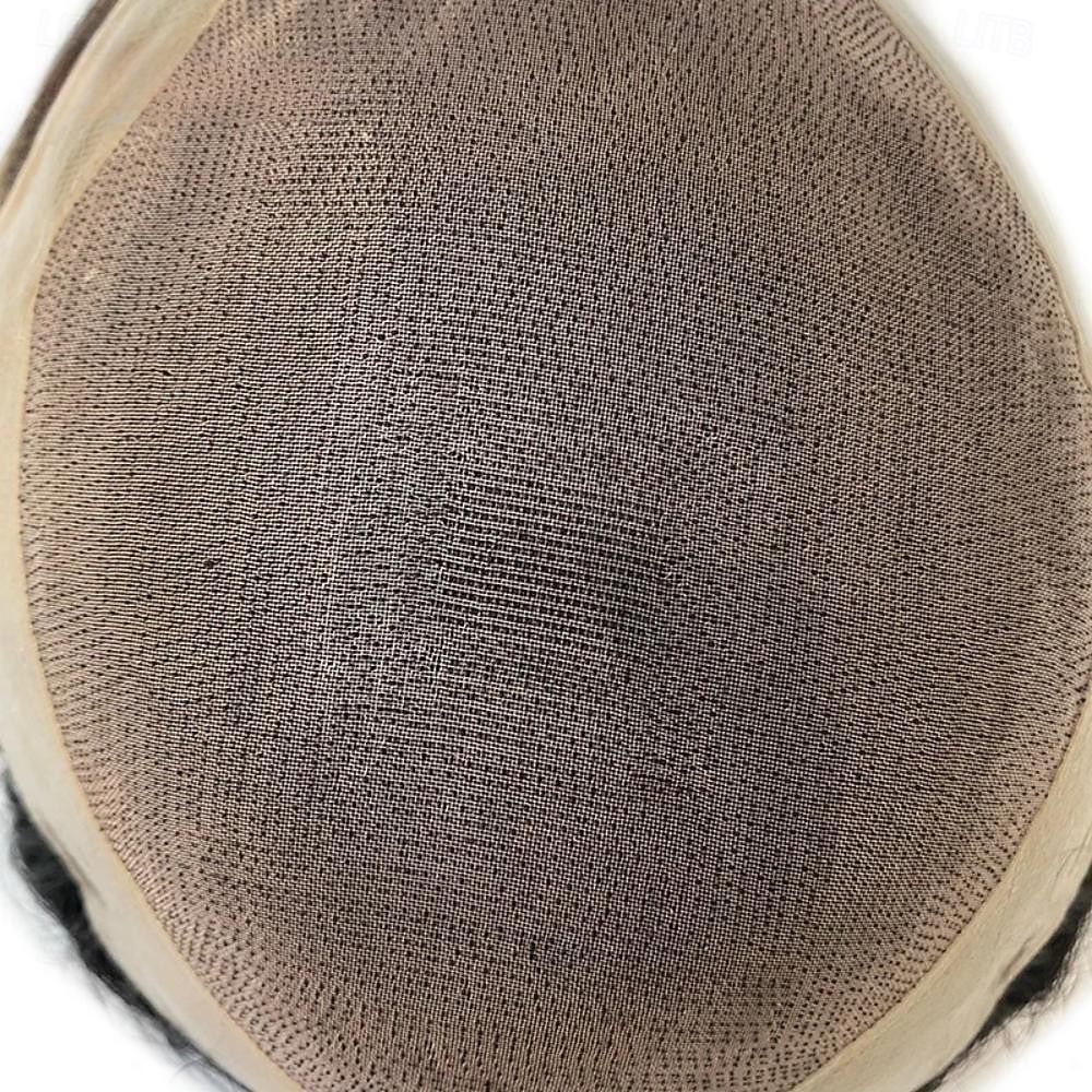 miesten toupee hieno mono intialainen hiusperuukki edessä sveitsiläinen pitsi kapillaariproteesi kestävä remy hiuslisä luonnollinen hiusjärjestelmäyksikkö 6x8 7x9 7x10 8x10 2025 - $180.99 –P1