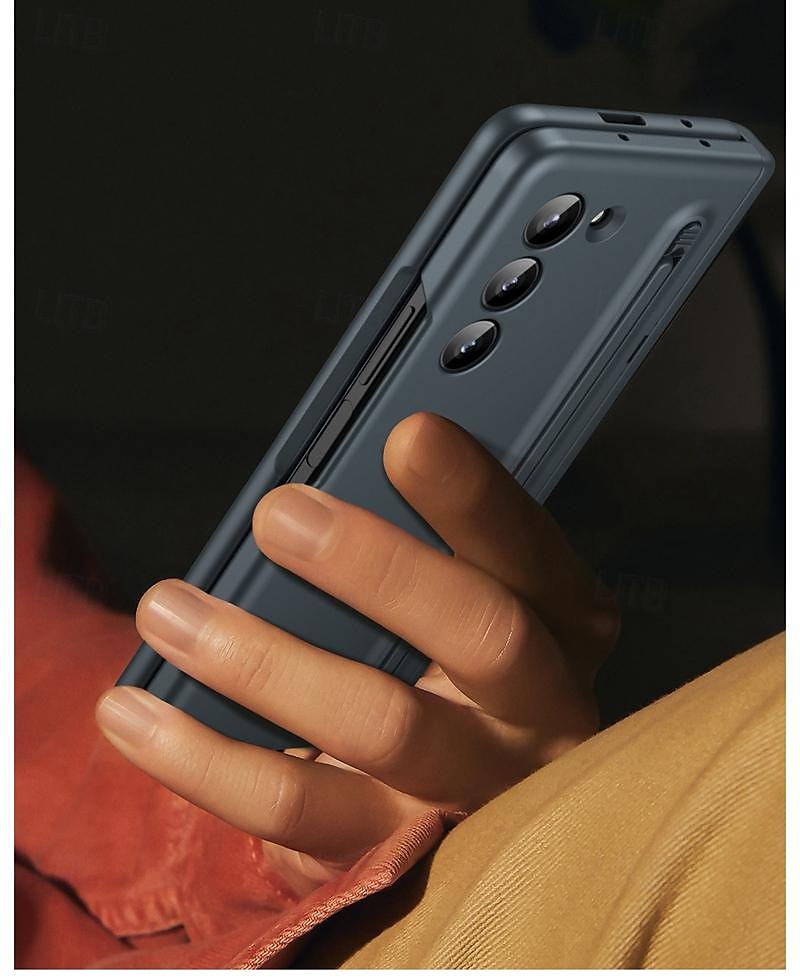 2025年 Samsung Galaxy Z Fold 6 Z Fold 5 Z Fold 4 Z Fold 3用のスタンドホルダーおよびスクリーンプロテクター付きバックカバー、フルボディ保護アーマーPC  コレクション – $31.99 –P12