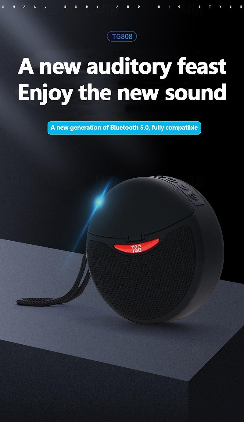 T&G TG808 Bluetooth Speaker Bluetooth Portable Mini Stereo Sound Speaker For PC Laptop Mobile Phone 2025 - $31.99 –P1