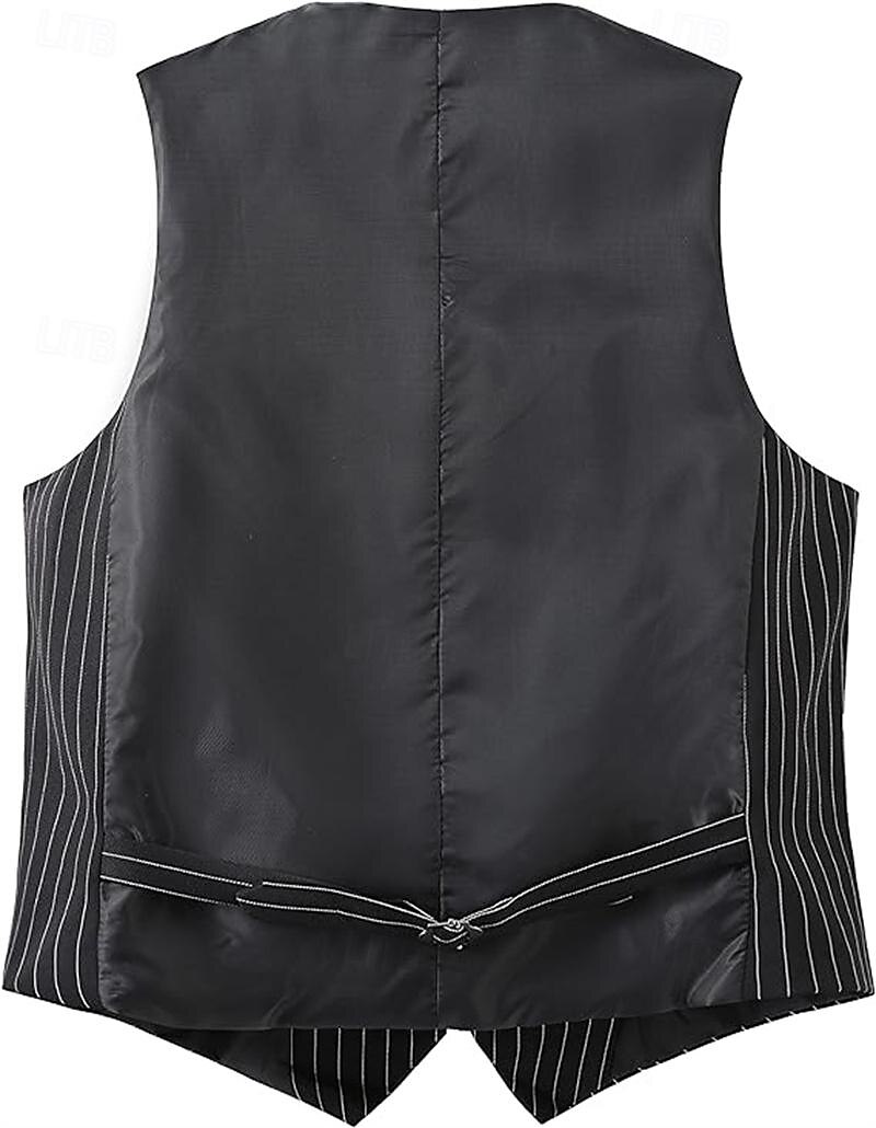 Retro Řvoucí 20s 20. léta 20. století Úbory Vesta Sada příslušenství Gentleman Gangster Maškarní kostým Pánské předvečer Všech svatých Karneval Nový rok Karneval Večírek Plesová maškaráda Dospělé 2025 - $41.99 –P7