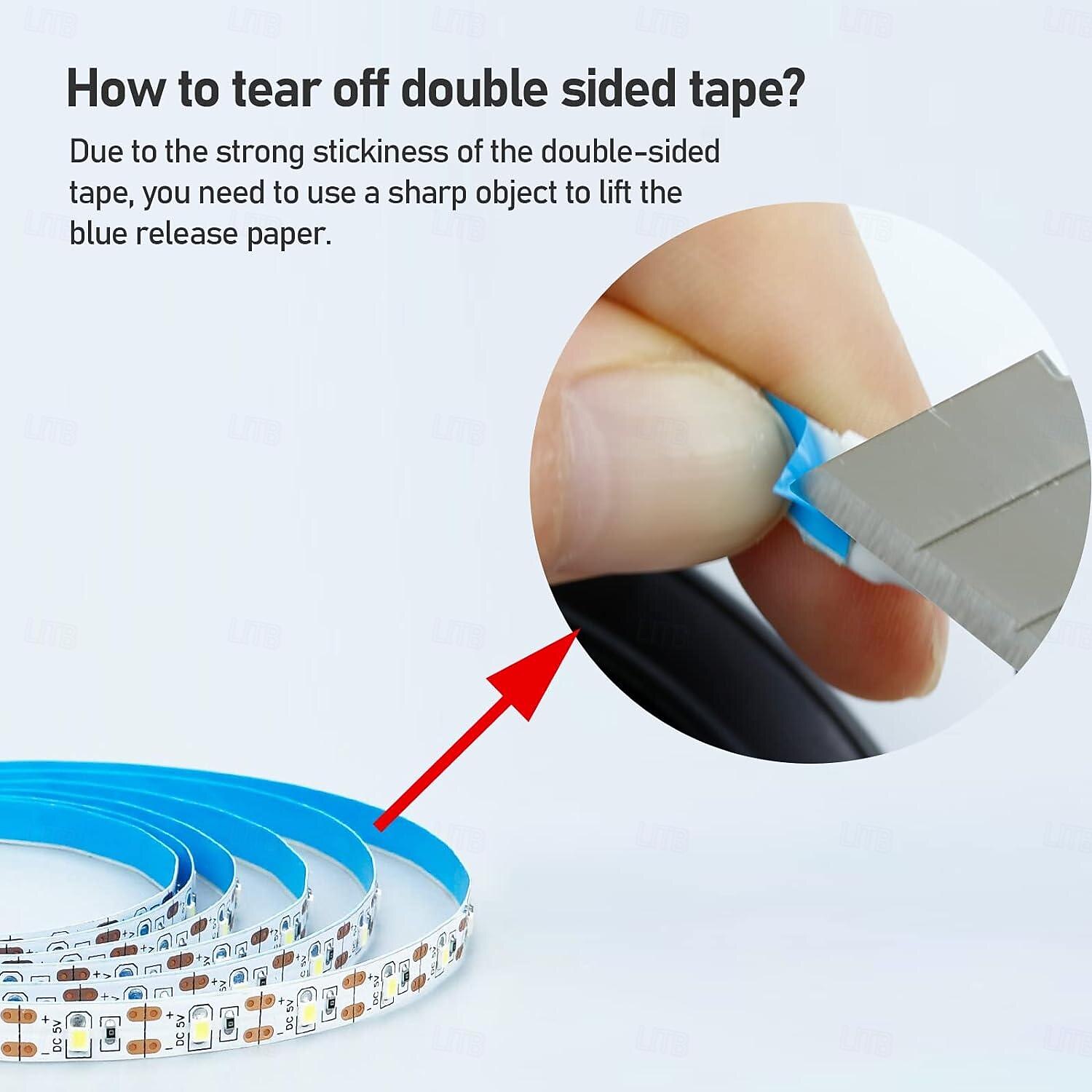 High Brightness Flexible LED Strip Light, Outdoor Waterfproof Strip Light USB or Battery Powered 5V 5050 SMD Multicolor Optional Indoor and Outdoor Activity Computer TV Background Wardrobe Bar Counter 2025 - $8.49 –P9