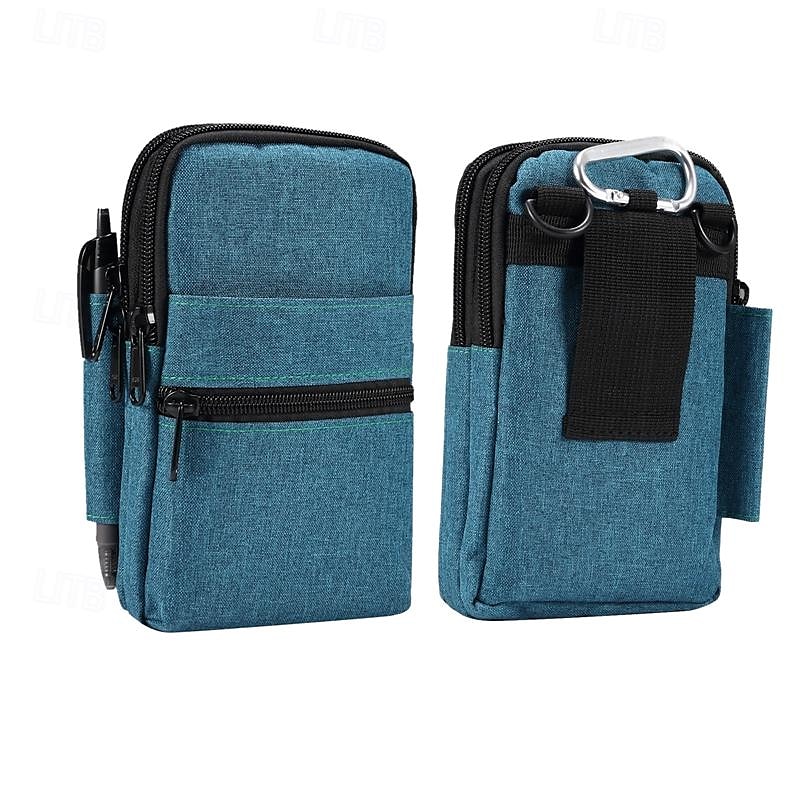 Capa de telefone jeans universal de 7,2 polegadas bolsa de cintura com zíper bolsa de cintura pendurada diagonal bolsa cruzada de 2026 por $18.99 –P1