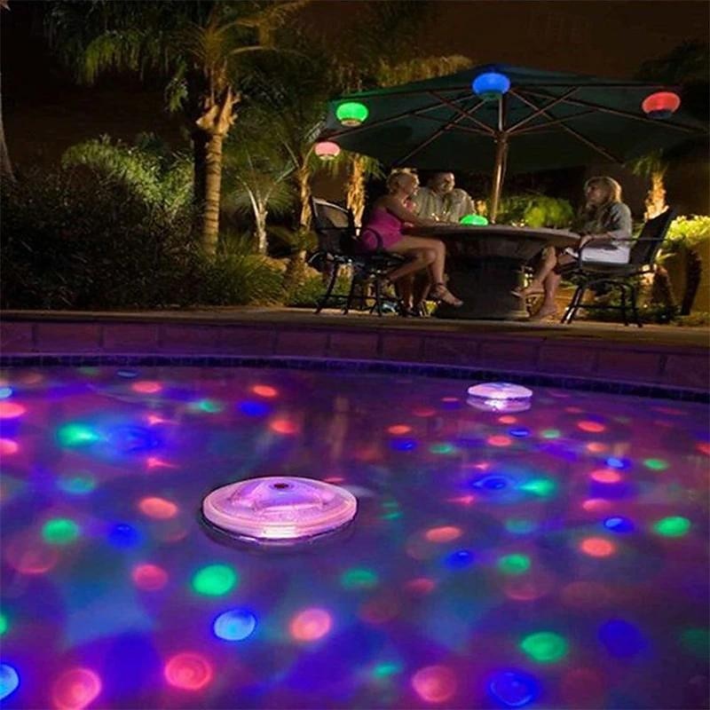 1pc LED Color Changing Floating Pool Lights, Waterproof Matte Finish Swimming Pool Light Float with 7 Modes Lighting Underwater Waterproof Floating Pond Light for Disco Pool Pond Fountain 2025 - $19.99 –P8