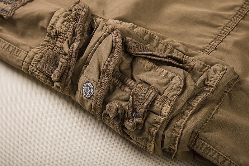 Homme Short Cargo Short Shorts de Randonnée Poche Plein Confort Vestimentaire Mollet Travail Casual du quotidien Mode Vêtement de rue Vert militaire Noir de 2025 ? $37.99 –P7