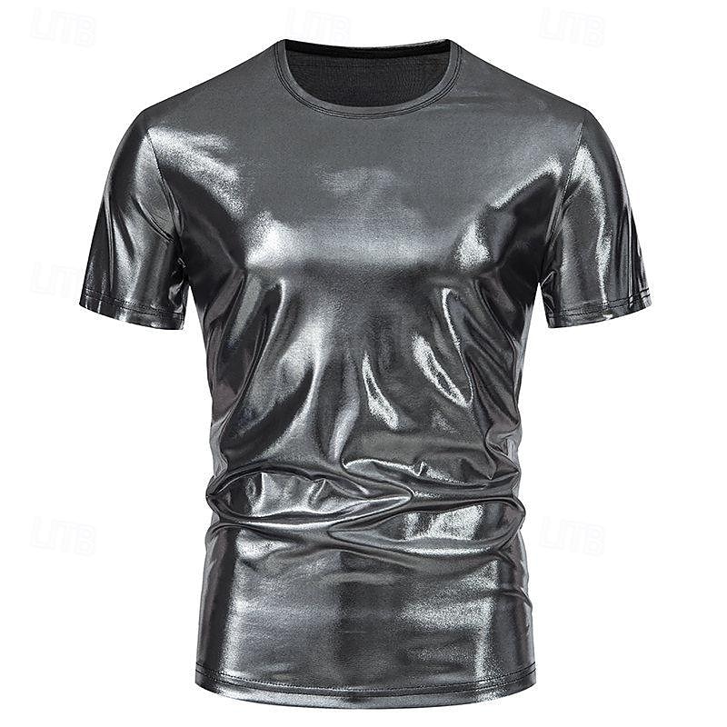 Retro Vintage 1970s Disco T-shirt Disco Round Neck Men's Halloween Carnival Masquerade Event / Party Bachelorette Party Pride Parade Adults' T-shirt 2025 - $22.99 –P1
