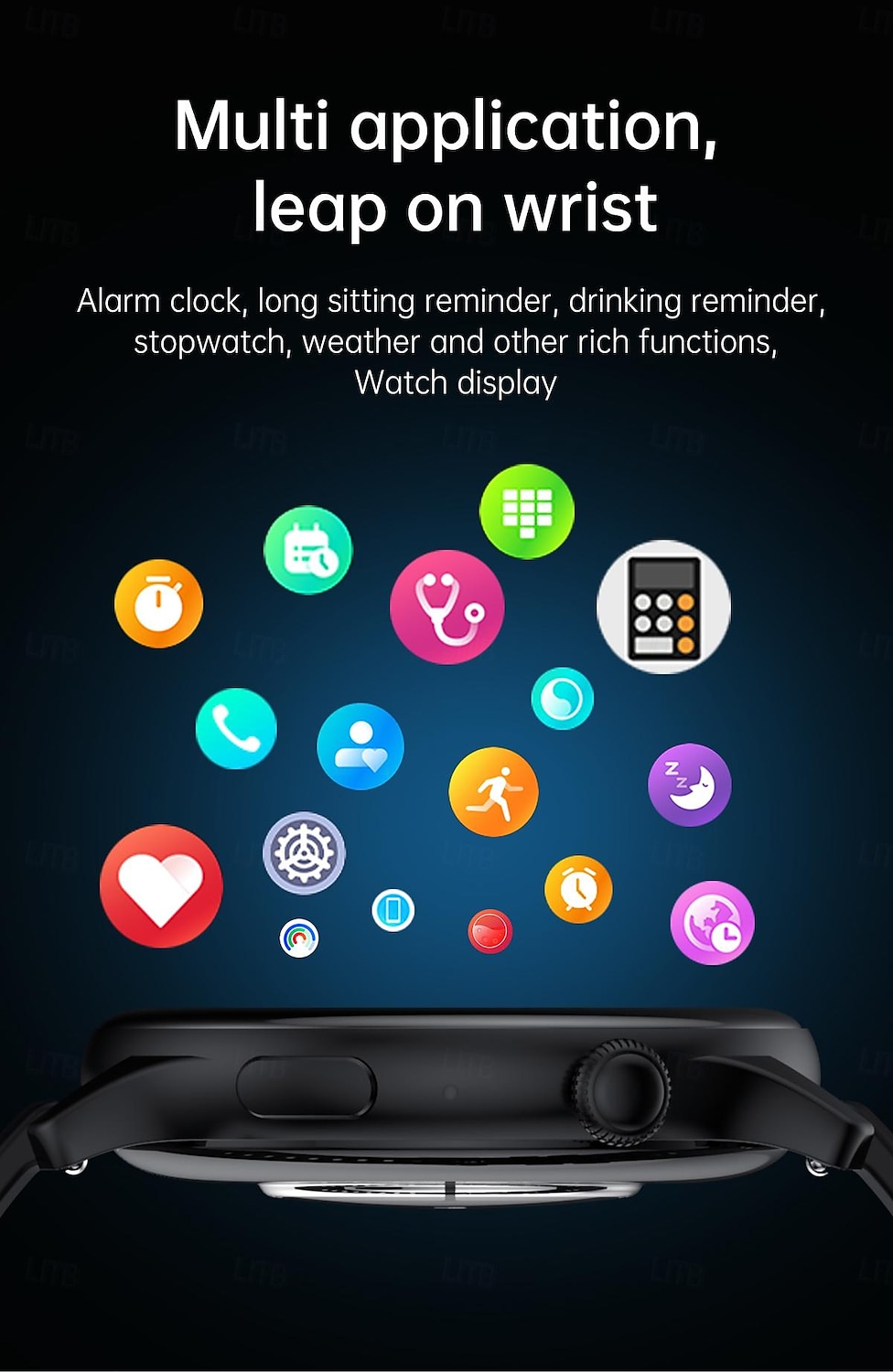 Умные часы hk85 1.43 amoled bt call nfc мониторинг здоровья всегда на дисплее отслеживание фитнес-спортивные умные часы 2025 - $48.99 –P19