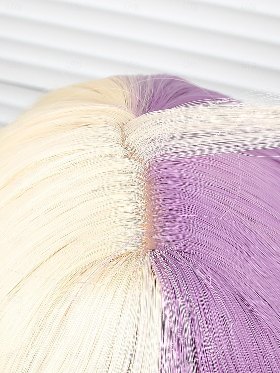 Perruque Synthétique Yaki Droite Coupe Droite Perruque 22 pouces Rose / Orange Cheveux Synthétiques 22 pouce Femme Multicolore de 2025 ? $18.49 –P4