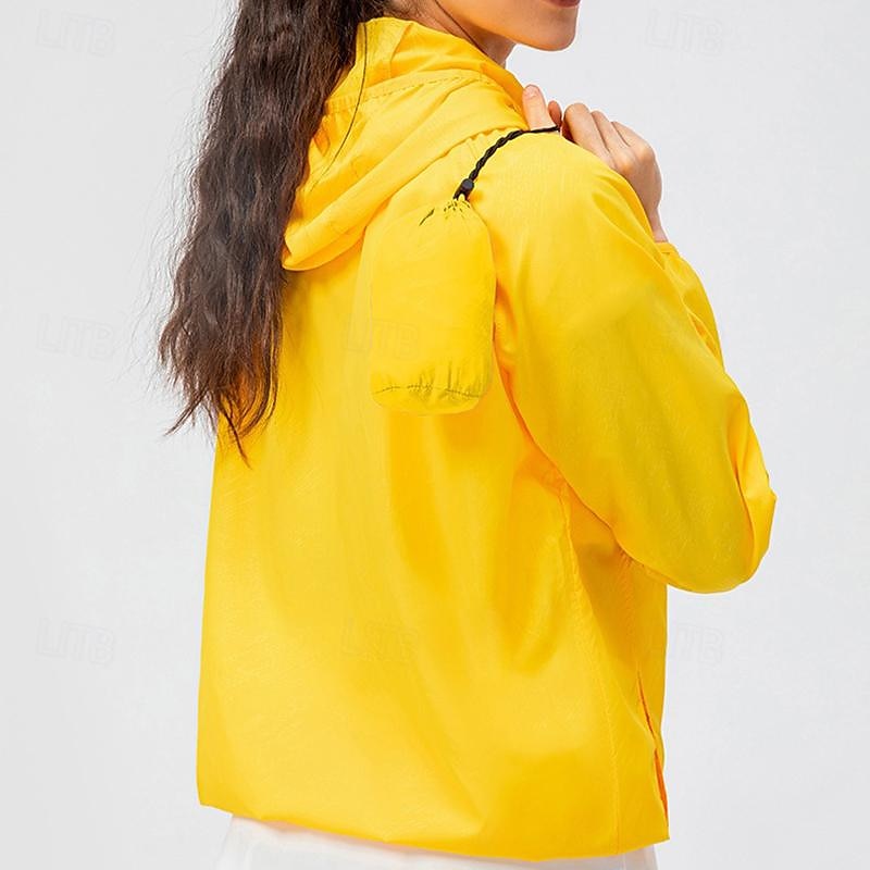 giacca da donna con cappuccio e tasche con cerniera cappuccio con tasche multiple giacca in pelle da donna in tessuto impermeabile del 2025 a $15.99 –P5