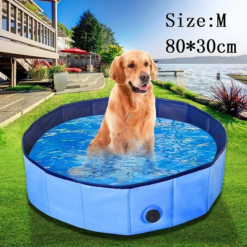 Dog Cat Wireless Fence Playpen Pet Gate Portable Foldable Lightweight Free Standing Plastic S M L Blue 1 PC 2025 - $93.99 –P5