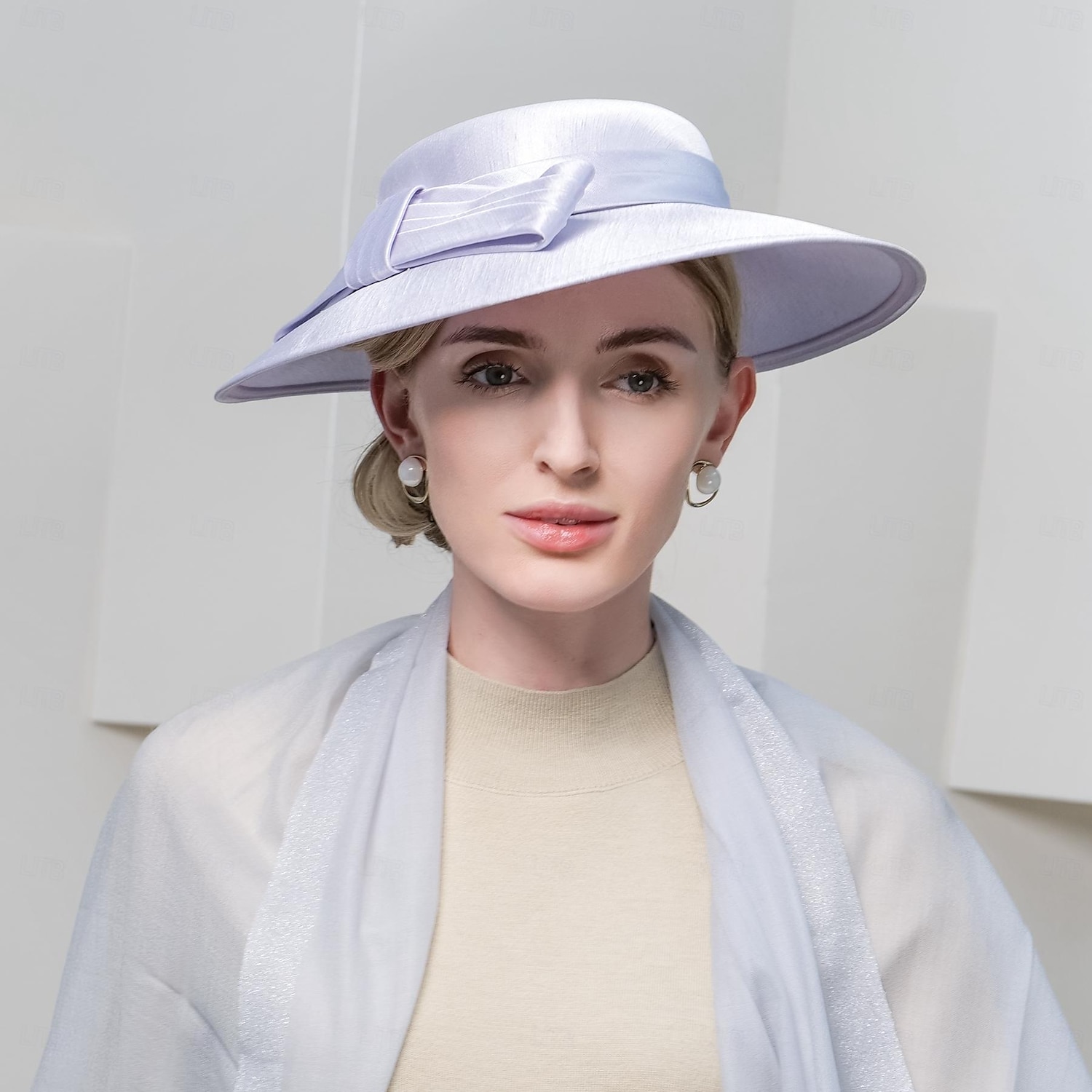 dámská móda klobouk klobouk proti slunci svatební/večerní šaty elegantní mašle čelenka 2025 - $43.99 –P1
