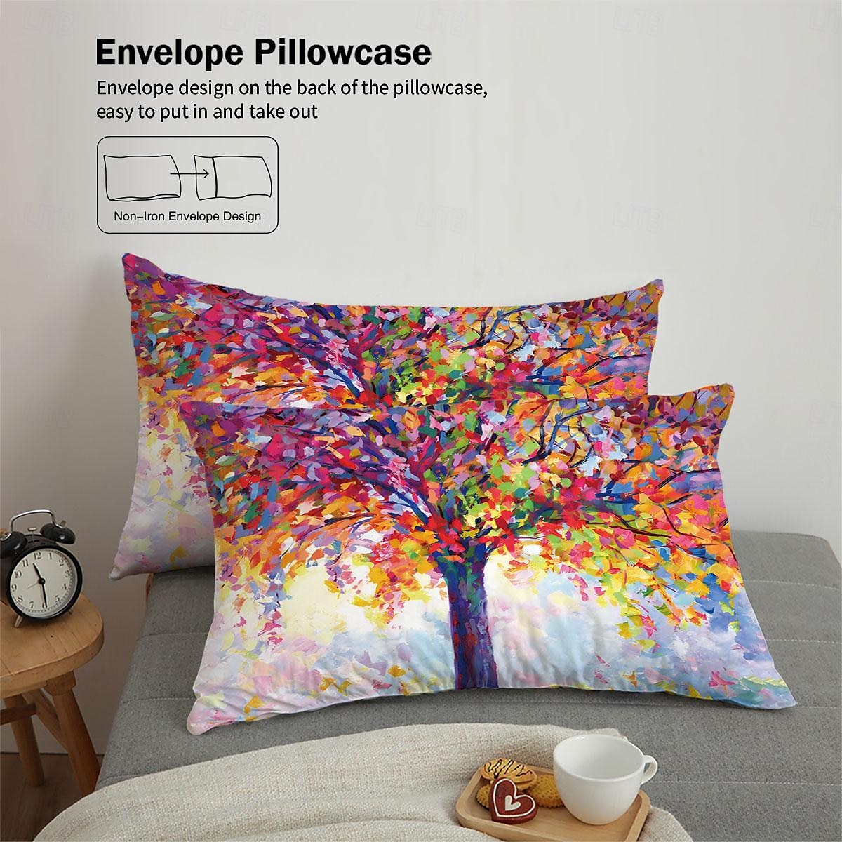 Van gogh pintura a óleo árvore conjunto de capa de edredom de 3 peças para o verão pele macia amigável de longa duração para quarto de hotel conjunto confortável de cama de 2025 por $45.99 –P10