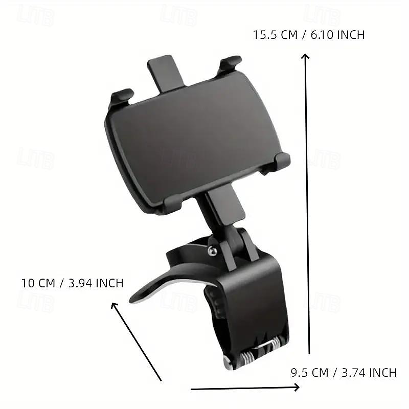 360° Adjustable Waterproof Car Phone Mount - Dashboard Holder Stand Bracket with PVC Material, Easy Installation​ 2025 - $17.99 –P9
