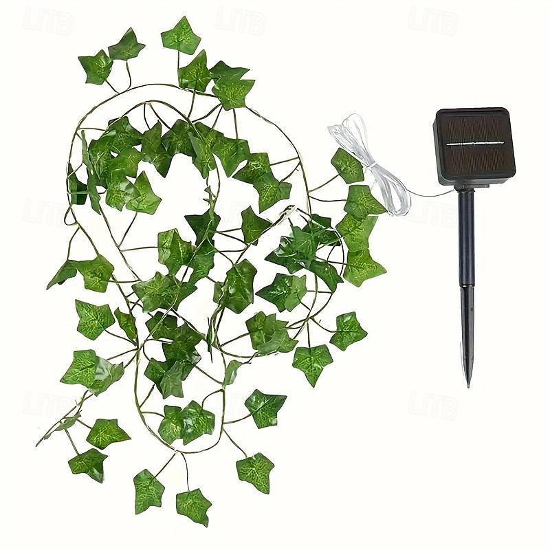 Elegant Wedding Party Reception 100 LED Solar Fairy Lights – 33ft Ivy String Lights 8 Modes Waterproof for Garden Home Decor 2025 - $14.99 –P10