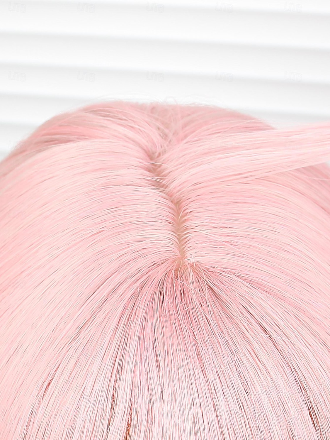 Synthetic Wig Deep Wave Neat Bang Wig 22 inch Pink+Red Synthetic Hair 22 inch Women Pink 2025 - $23.99 –P6