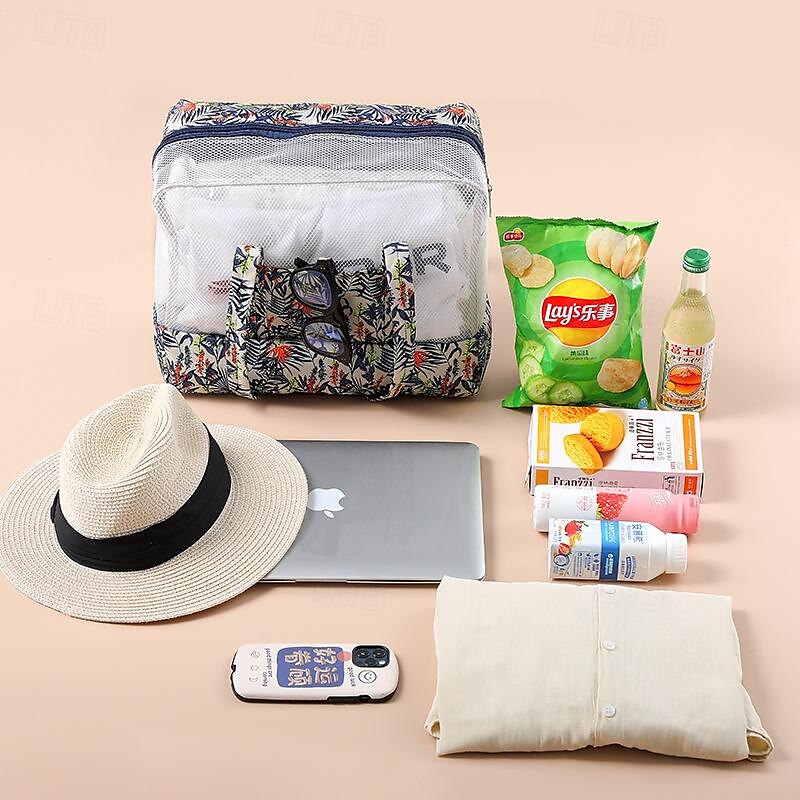 Neceser impermeable para playa, natación, gimnasio, separación húmeda/seca, bolsa de ropa para baño y ducha para almacenamiento seco y húmedo 2025 - $12.99 –P3