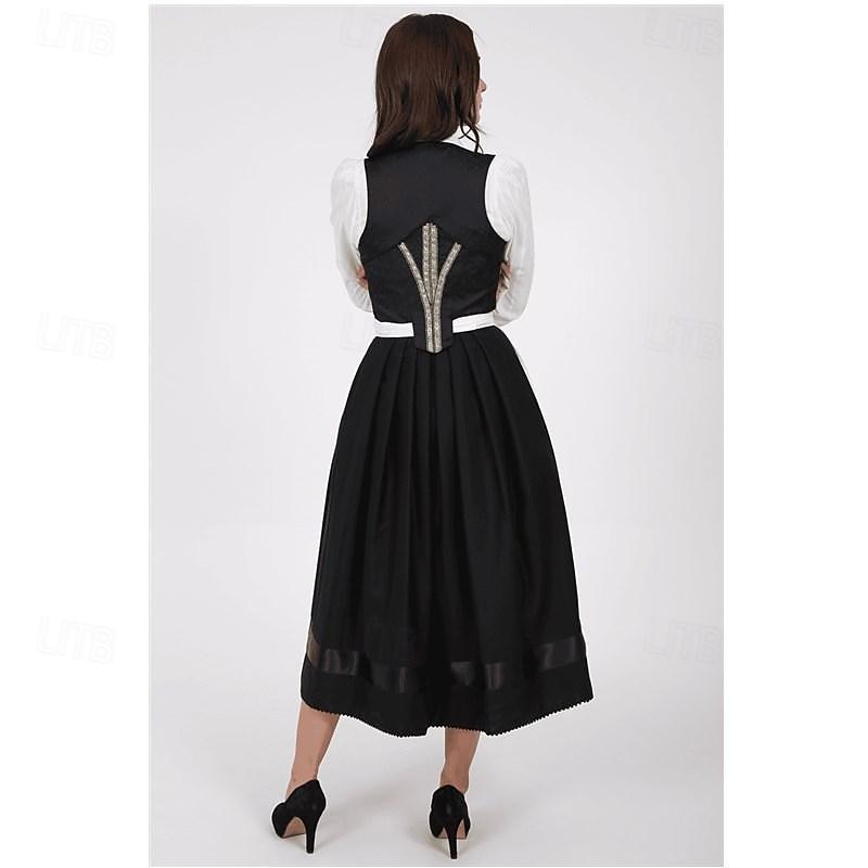 Oktoberfest Kjoler Dirndl bayerske Hushjelp Tysk München Enger Dame Tradisjonell stil klut 2026 - $65.99 –P5