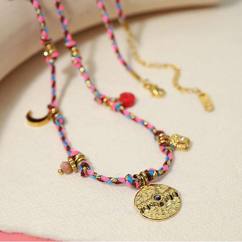 1 stuk Ketting For Dames Straat Dagelijks Legering Retro Munt 2025 - $12.99 –P6