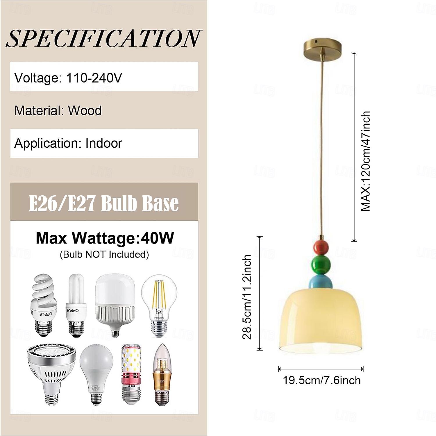 LED Pendant Light 3-Color Light 19.5cm 1-Light Creative Hat-Shaped Glass Hanging Lamp Lampshade Flush Mount Ceiling Lighting Fixtures Nordic Minimalist Style Chandelier Bedside Study Children's Room 110-240V 2026 - $143.99 –P3
