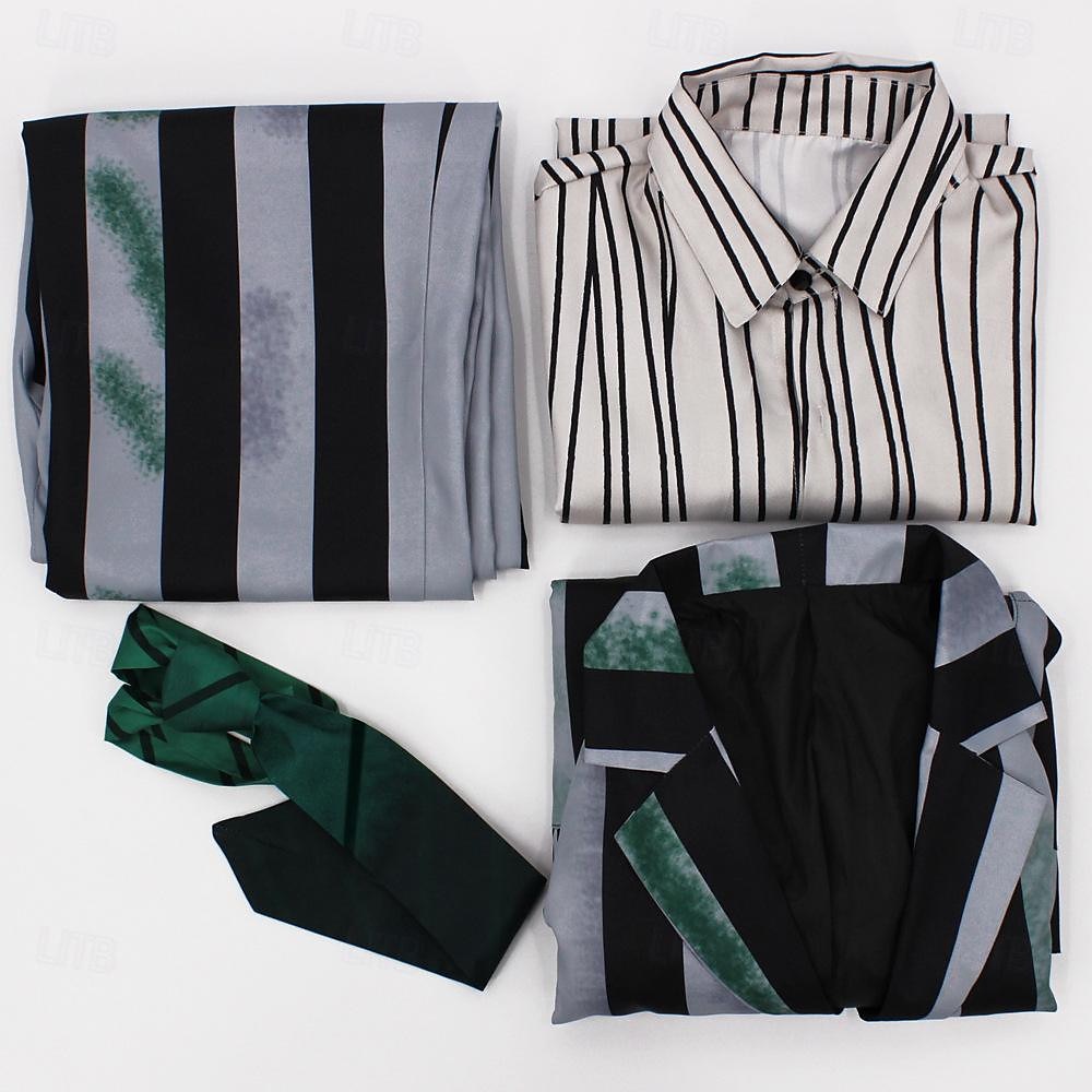 Beetlejuice 2 Horrorfilm Käfersaft Anzüge & Blazer Erwachsene Herren Cosplay-Kostüm Party / Abend Karneval Einfaches Karnevalskostüm 2025 - $88.99 –P9