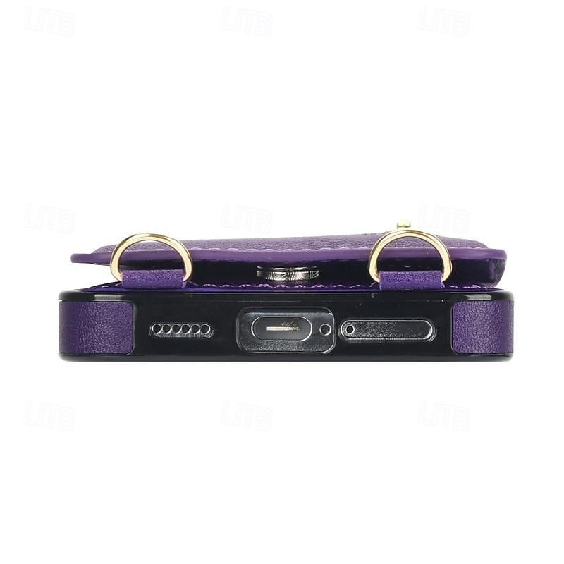 Phone Case For Samsung Galaxy S24 S23 S22 S21 S20 Ultra Plus FE S25 Ultra Back Cover Wallet Case Zipper with Lanyard Kickstand Retro TPU PU Leather 2025 - $23.99 –P16