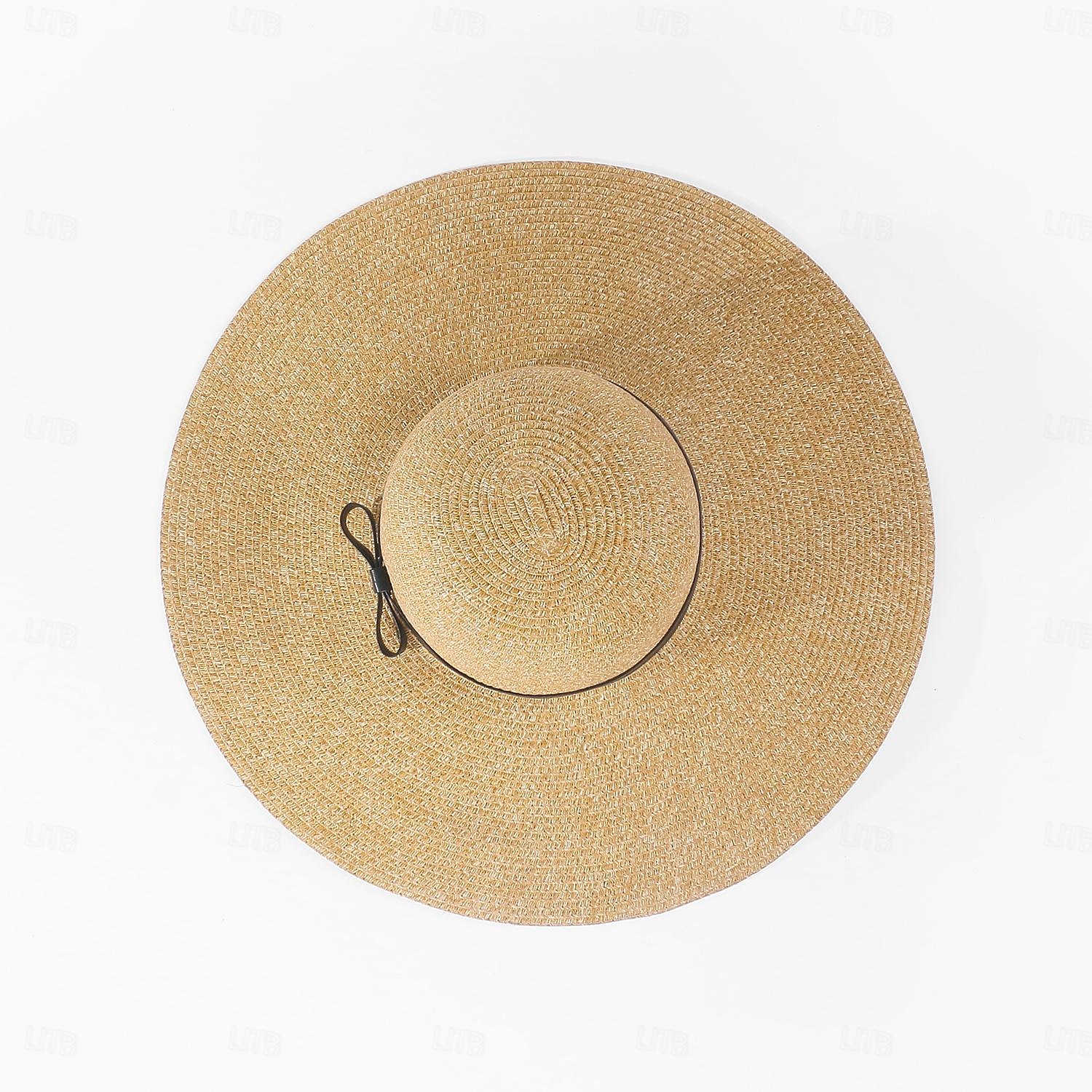cappelli in fibra cappello a bombetta / cloche cappello a secchiello cappello di paglia da sposa tea party matrimonio elegante con nastri copricapo copricapo del 2025 a $28.99 –P13