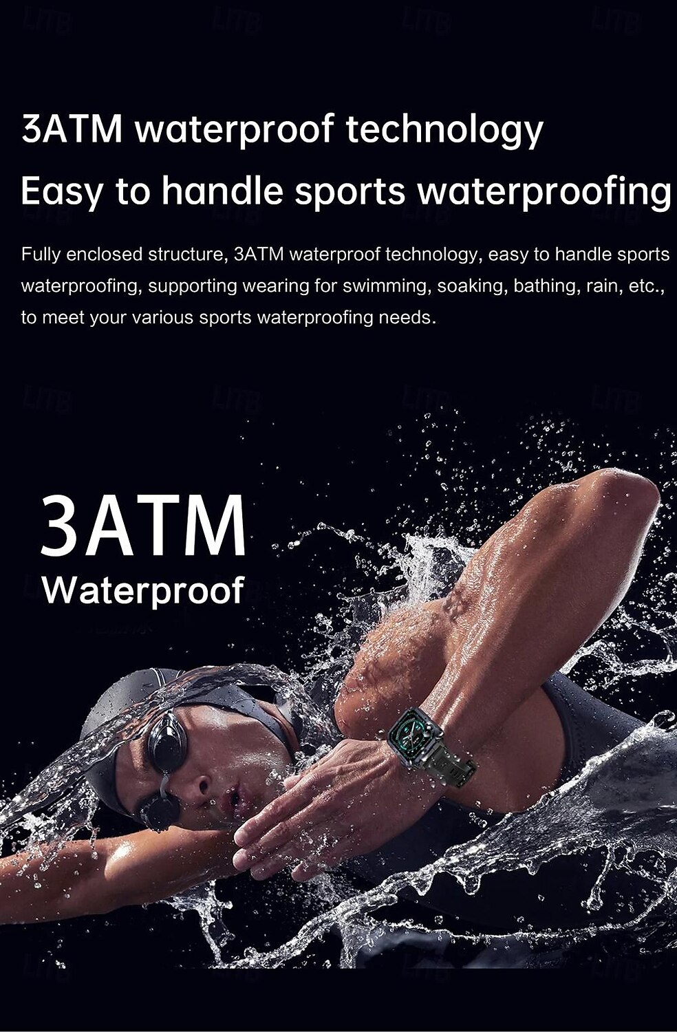696 LW10 Smart Watch 2.6 inch Smart Band Fitness Bracelet Bluetooth ECG+PPG Pedometer Call Reminder Compatible with Android iOS Men Hands-Free Calls Message Reminder IP 67 42mm Watch Case 2025 - $71.99 –P12