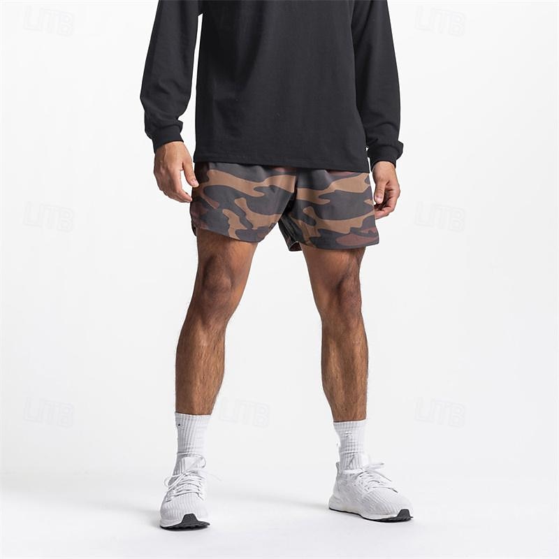 Bărbați Σορτς για τρέξιμο Pantaloni Sport de Sală Pantaloni scurți Buzunar Curea elastică Pantaloni scurți În aer liber Sporturi & Exterior De Atletism Uscare rapidă Ușor Απαλό Maraton Alergat A face 2025 - $18.99 –P12