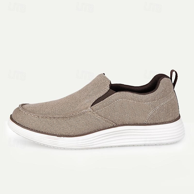 pánské ležérní slip-on plátěné mokasíny – lehké a prodyšné vycházkové boty 2025 - $46.99 –P2