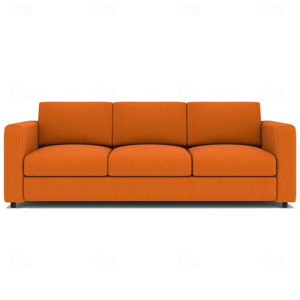 3-Seat Sofa Cover 100% Cotton Solid Color Quilted Slipcovers VIMcover LITB PRIME cover 2025 - $397.29 –P10