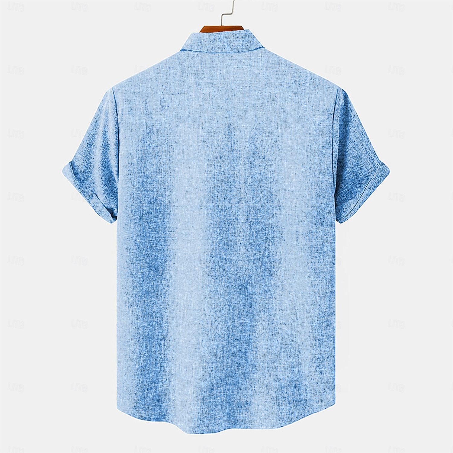 Per uomo Camicia camicia di lino Camicia da spiaggia Camicia hawaiana Albero di cocco Da mare Curise Blu Maniche corte Collo ripiegabile Estate Abbigliamento del 2025 a $27.99 –P2