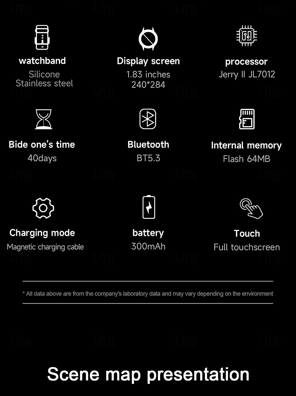 2025年 imosi yk03 スマートウォッチ 1.83インチ スマートウォッチ フィットネス ランニングウォッチ ブルートゥース 歩数計 通話リマインダー 睡眠トラッカー LEDフラッシュライト対応 男性用スマートウォッチ  コレクション – $31.99 –P18