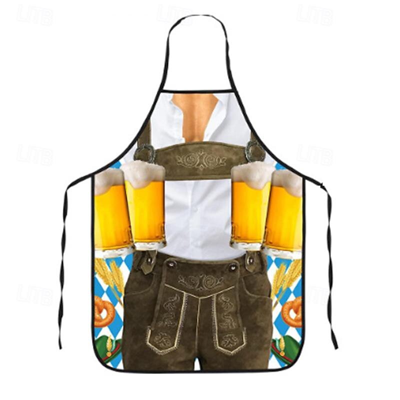 Απόκριες Μπύρα Oktoberfest Στολές Ποδιά Ντιρντλ Trachtenkleader Oktoberfest / Μπύρα βαυάρος βαυάρος Παραδοσιακό Στυλ Λιβάδια Γυναικεία Πανί παραδοσιακού στυλ Ποδιά 2025 - $11.99 -P6