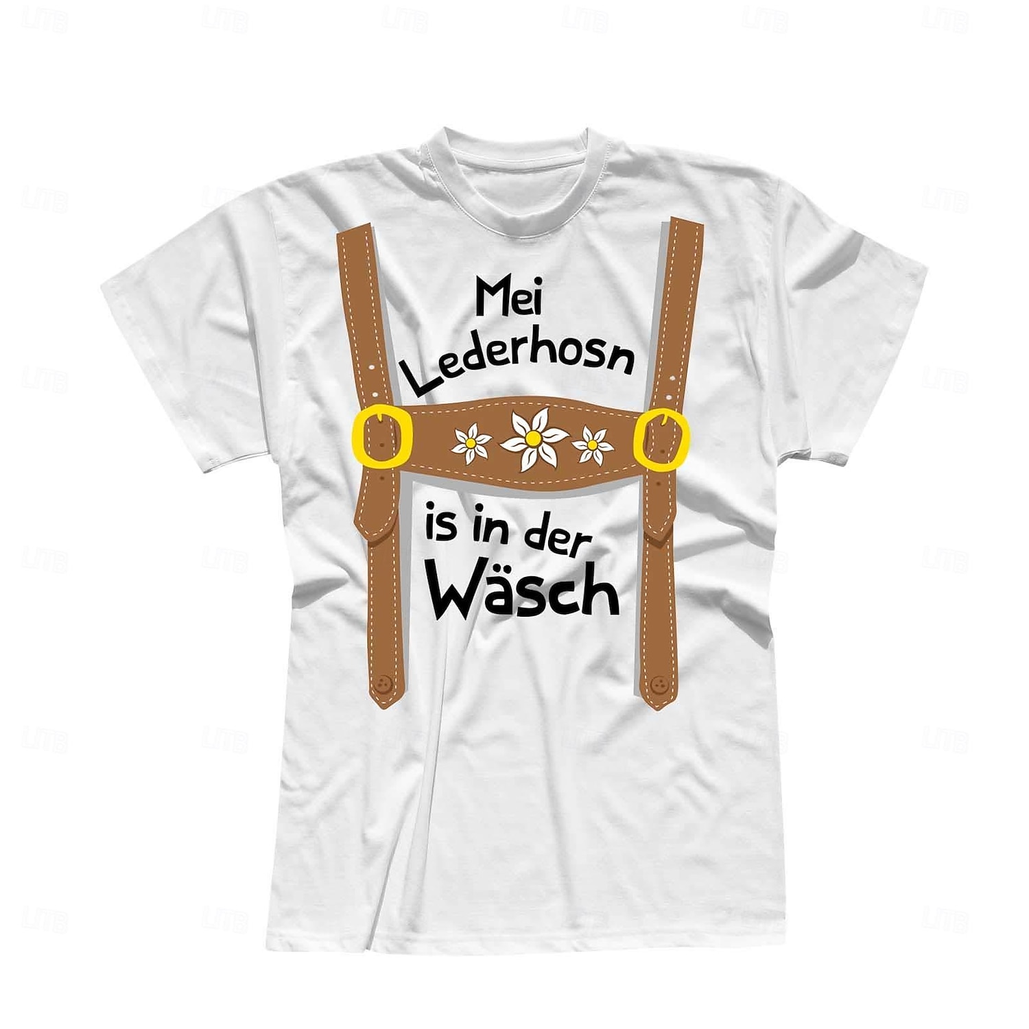 T-Shirt Lederhosen Estampado bávaro Alemán Camiseta Clásico Estilo callejero para Hombre Unisexo Adulto Estampado en caliente  para Carnaval Cerveza Oktoberfest Fiesta Casual Diario 2026 - $20.99 –P2