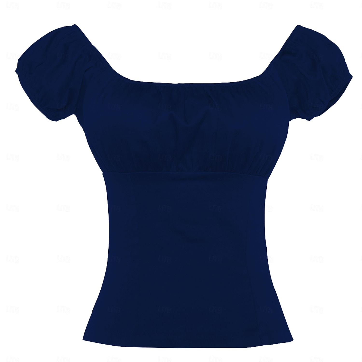 Retrò Vintage Anni 1950 Blusa / Camicia Senza spalline Fiore / Floreale Costume Per donna Mascherata Casual Quotidiano Addio al Nubilato Adulti Top del 2025 a $27.99 –P10