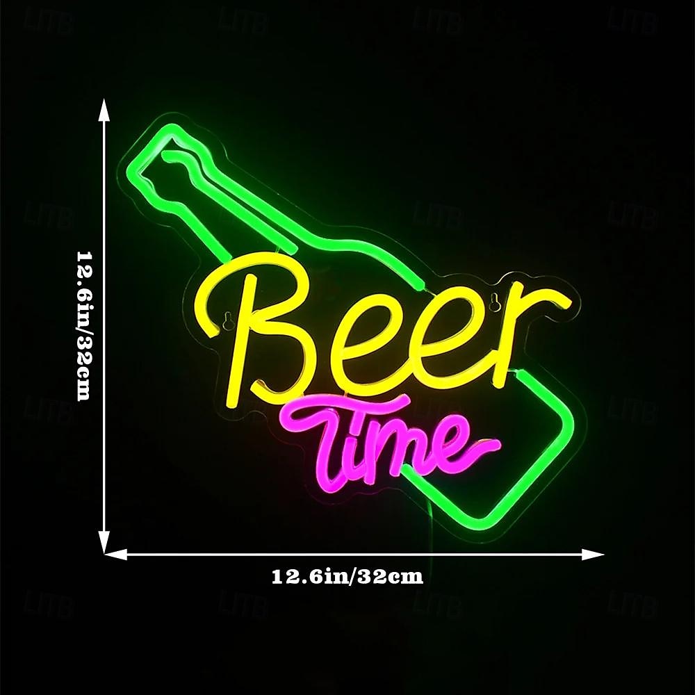 oktoberfest olutaika led valovalo kauppa baari ravintola hotelli koristevalo neon makuuhuone seinä keittiö henkilökohtainen sisustus yövalo usb 1kpl 2025 - $46.99 –P2