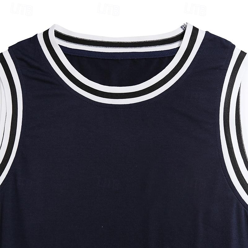 Voor heren Training tanktop Hardlooptanktop Fitness tanktop Lapwerk Mouwloos Ves / Mouwloos Casual Sportkleding Effen Sneldrogend Zacht Ademend Sportschooltraining Wandelen Joggen Sportkleding 2025 - $15.49 –P1