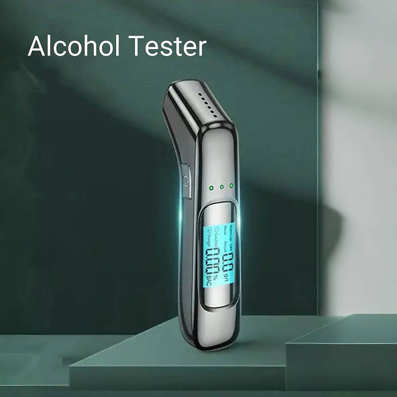 2025年 非接触アルコール呼気検査器アルコールメーターアルコールテスター液晶画面アルコール検出器精度呼気検査器診断ツール  コレクション – $35.99 –P2
