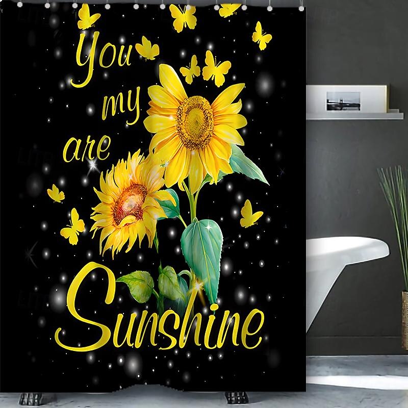 Plant Series Waterproof Shower Curtain 180cm*180cm(70"*70") Botanical Bathroom Decor Mildew Resistant Polyester Fabric for Bath Tub Shower 2025 - $23.99 –P7