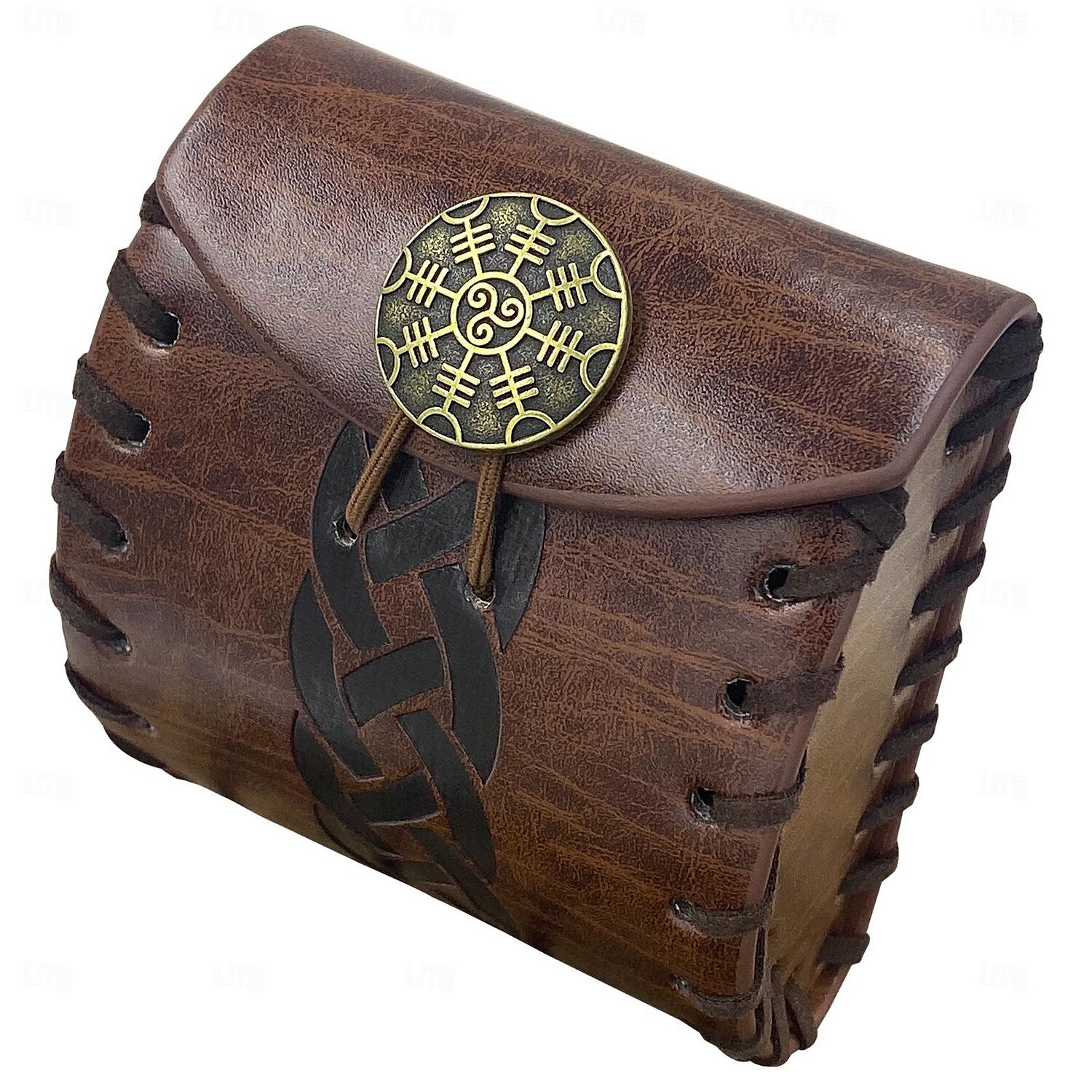 Punk y gótico Medieval siglo 17 bolsa Bolsa de cinturón Bolsa de dados caballero celta élfico Hombre Mujer Unisexo Celta Vikingo Carnaval Mascarada Víspera de Todos los Santos Mascarada Adulto Maleta 2025 - $19.49 –P14