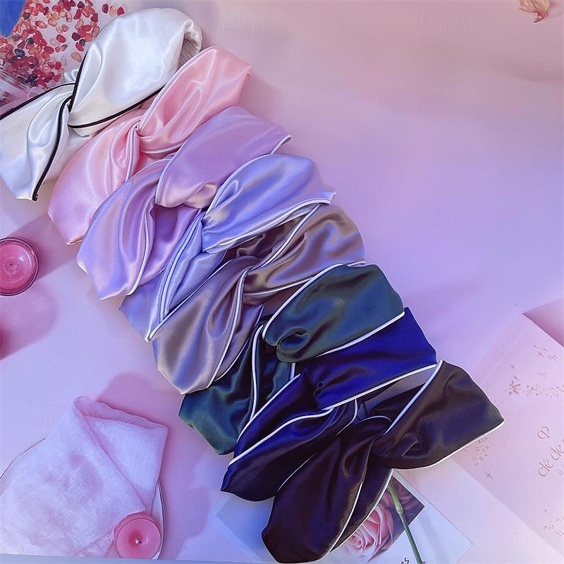 Real Mulberry Silk Headband for Women Elastic Silky Head Band for Thick, Curly Hair Non Slip, No Crease Fashion Headband  Silk Headband for Sleeping, Hair Band for Washing Face 2026 - $6.99 –P4