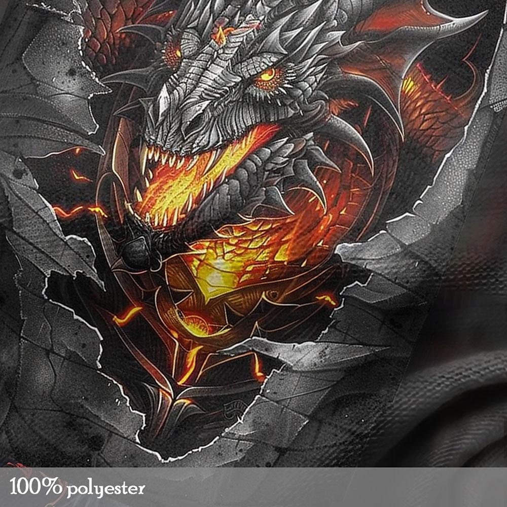 Hombre Dragón Camiseta Manga Corta Camiseta Impresión 3D Cuello Barco Camisa Design Gótico Fiesta Calle Casual Negro 1 Negro Verano Primavera Ropa S M L XL XXL XXXL 2025 - €14.39 –P4