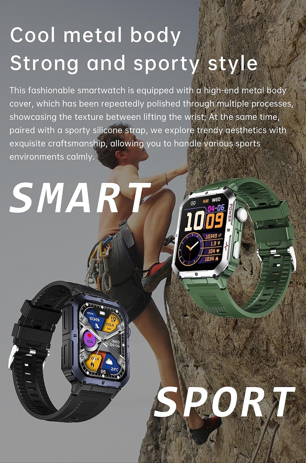 696 LW10 Smart Watch 2.6 inch Smart Band Fitness Bracelet Bluetooth ECG+PPG Pedometer Call Reminder Compatible with Android iOS Men Hands-Free Calls Message Reminder IP 67 42mm Watch Case 2025 - $71.99 –P3