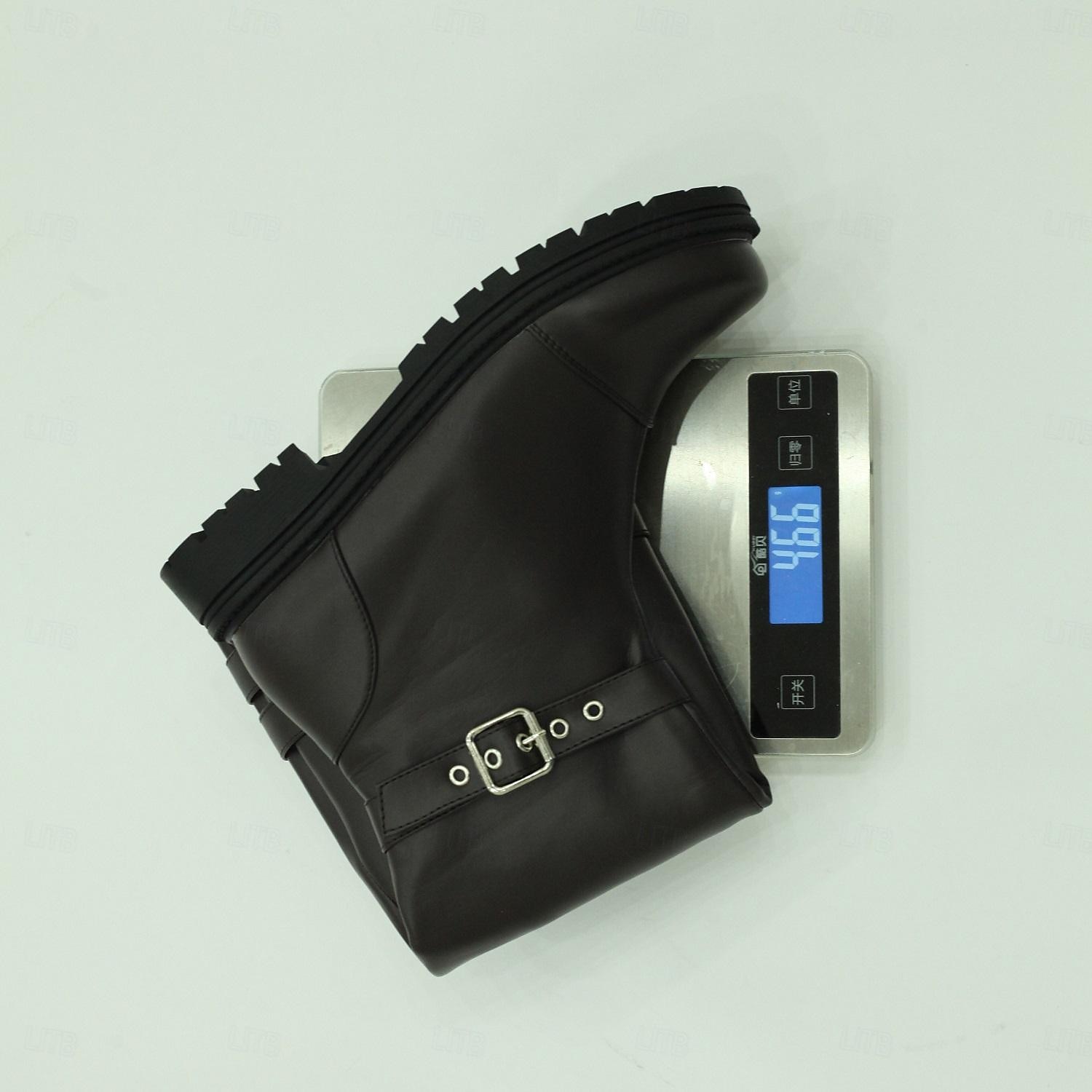 Herren Stiefel Reitstiefel Wanderschuhe Punk Römische Schuhe Britischer Gentleman PU Leder Komfortabel Halbschuhe Dunkelbraun Schwarz Herbst Winter 2025 - $64.99 –P1