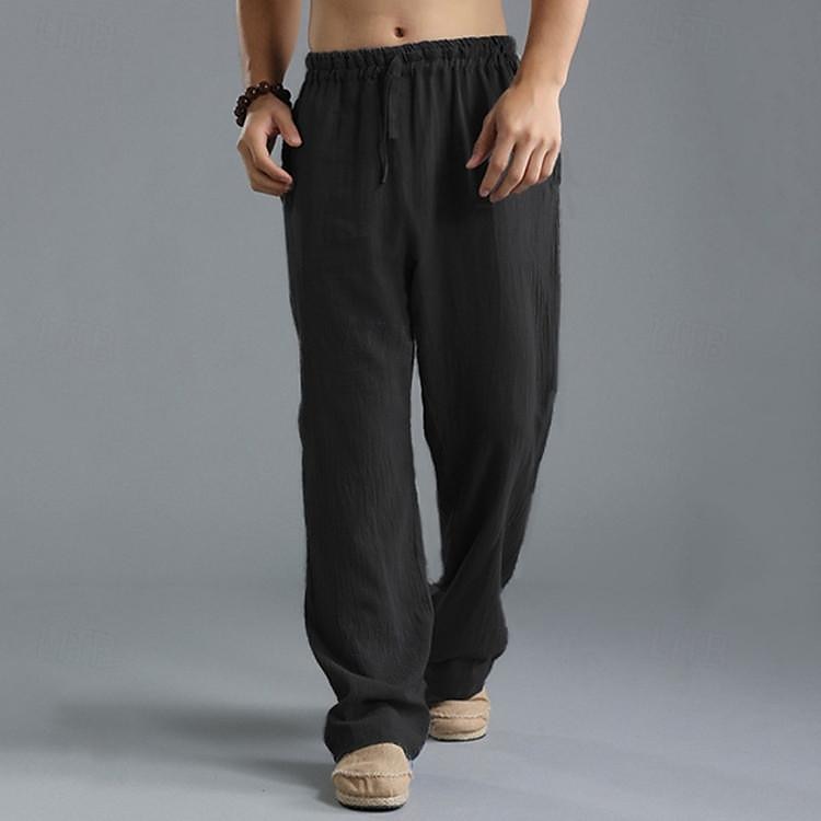 Medieval Renacimiento pantalones piratas Pirata Vikingo Color sólido Hombre Vikingo Pirata Víspera de Todos los Santos Carnaval Vacaciones Fiesta / Noche LARP Adulto Pantalones Primavera verano 2025 - $24.99 –P3
