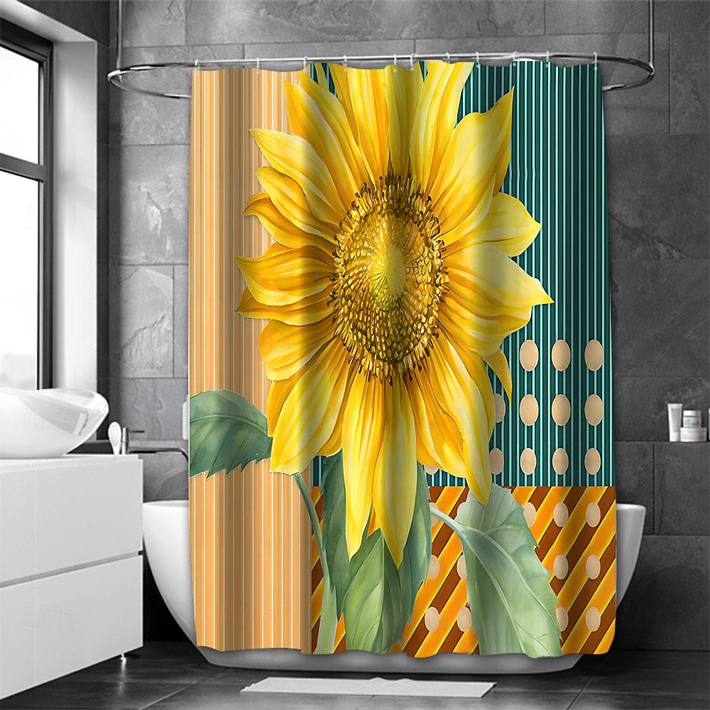 Plant Series Waterproof Shower Curtain 180cm*180cm(70"*70") Botanical Bathroom Decor Mildew Resistant Polyester Fabric for Bath Tub Shower 2025 - $23.99 –P15