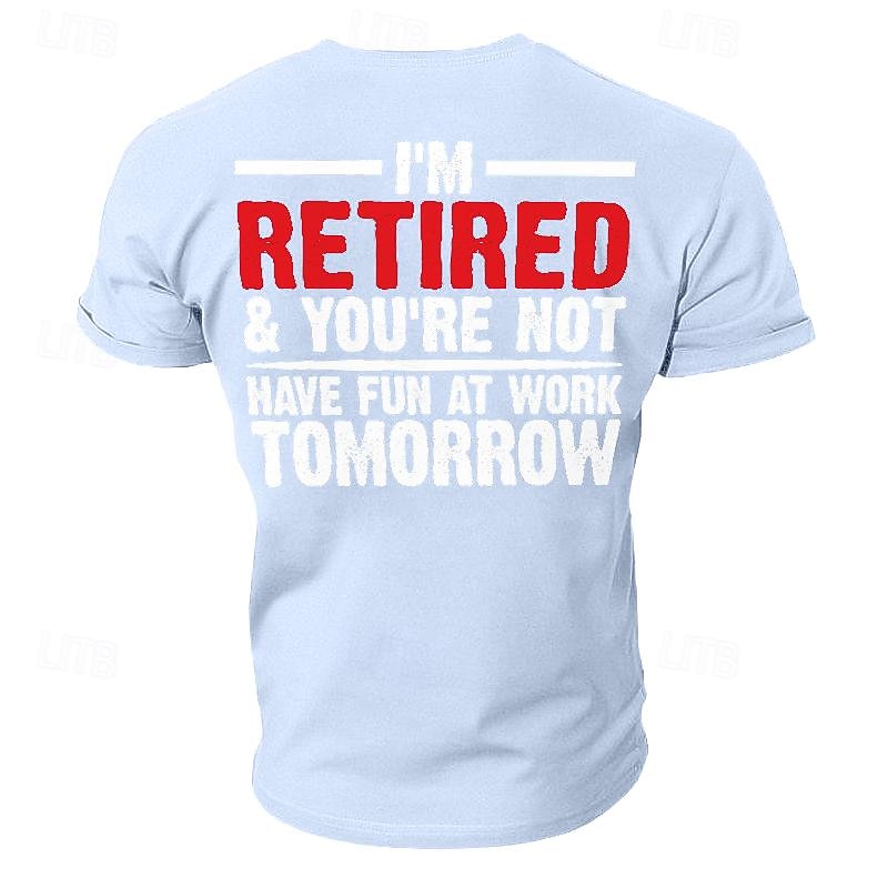 2025年 男性用 グラフィック レタープリント Tシャツ グラフィックTシャツ コットン 半袖 グラフィック シャツ ワイン ホワイト レッド 快適なTシャツ バケーション ストリート ファッションデザイナーの衣類 コレクション – $15.99 –P7